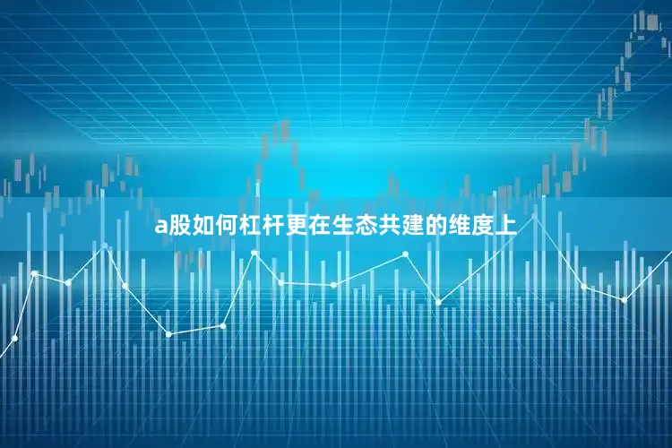 a股如何杠杆更在生态共建的维度上